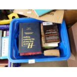 ONE BOX OF MIXED BOOKS