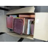 ONE BOX OF MIXED BOOKS