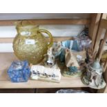 MIXED LOT: VARIOUS VINTAGE BOTTLES, CREAM POTS ETC