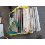 BAG OF ASSORTED MIXED RECORDS