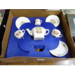 CORONA ROYAL COMMEMORATIVE TEA SET FOR THE CORONATION OF QUEEN ELIZABETH II