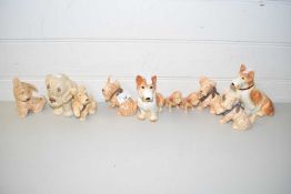 COLLECTION OF SYLVAC MODEL DOGS