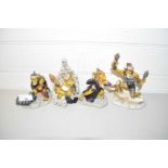 COLLECTION OF ENCHANTICA MODELS OF MYTHICAL CREATURES