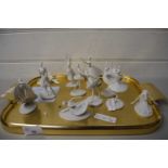 COLLECTION OF FRANKLIN PORCELAIN MODELS FROM THE STUART MARK FELDHAM COLLECTION