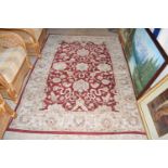 MODERN FLORAL PATTERNED RUG