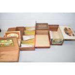 COLLECTION OF VINTAGE CIGAR BOXES (EMPTY)