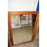 HARDWOOD FRAMED MIRROR