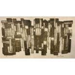 Valerie Thornton (British 1931-1991), Abstract, limited edition etching, numbered 28/50, signed