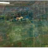 Alison C Musker (British Contemporary), Landscape of Stratfield Saye, watercolour and gouache,