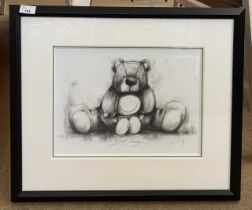 Doug Hyde (British, Contemporary) "Bear Hug" limited edition print with certificate28x37Good/Fine