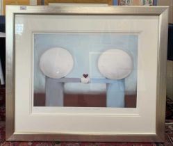 Doug Hyde (British, Contemporary) "Cold Hands Warm Heart" a limited edition print no. 118/250