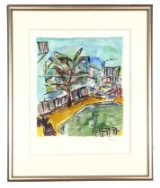 Bob Dylan (American, Contemporary) 'Motel Pool', from 'The Drawn Blank Series', Giclee on Hahnemuhle
