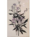 Bridget Mchale (British, 20th century) 'Rhododendron Willow', limited edition screenprint,