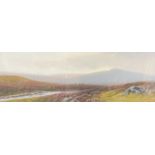 Reginald Daniel Sherrin (British, 20th century), 'The Doe Stream, Sydford, Dartmoor', watercolour