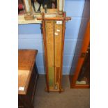 Victorian oak framed/glazed Admiral Fitzroy Barometer