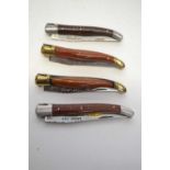 Bag containing four Laguiole penknives