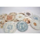 Quantity of commemorative plates, mainly Queen Victoria, also a plate commemorating Queen