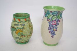 Charlotte Rhead Vases