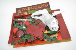 Quantity of unboxed Mecano and other items