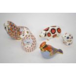 Royal Crown Derby Paperweights