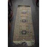 Small 20th century Middle Eastern runner carpet, 150 x 50cm