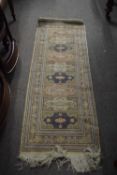 Small 20th century Middle Eastern runner carpet, 150 x 50cm
