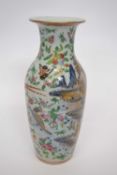 19th century Cantonese Porcelain vase