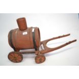 19th Century wooden model of a water bowser