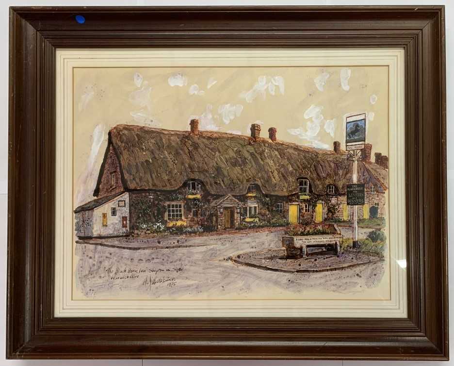 Alexei Jawdokimov, (Russian/British, b.1937), The Blackhorse Inn, Shipton-on-Stour, Warwickshire,