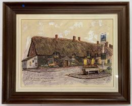 Alexei Jawdokimov, (Russian/British, b.1937), The Blackhorse Inn, Shipton-on-Stour, Warwickshire,