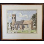 B.M. Beeden (British, 20th century), St Peters and St Paul's Church, watercolour, signed and