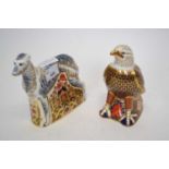 Royal Crown Derby Eagle and Lurcher