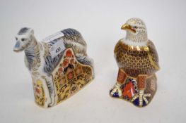 Royal Crown Derby Eagle and Lurcher