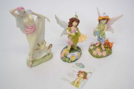 Royal Doulton Prilla Disney figure together with a Royal Doulton Lilly Disney figure and a Royal