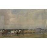 After Lionel Edwards (British, 20th century), Goodwood and Epsom, a pair of horse racing