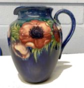 Moorcroft Anemone Jug