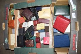 BOX CONTAINING A LARGE QUANTITY OF VARIOUS JEWELLERY BOXES