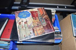 BOX CONTAINING QUANTITY OF VARIOUS LP RECORDS INCLUDING CLASSICAL AND DANCE