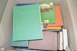 BOX CONTAINING LARGE QUANTITY OF VARIOUS VINTAGE BOOKS INCLUDING GARDEN INTEREST ETC