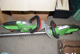 TWO ELECTRIC HEDGE TRIMMERS