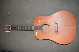 VINTAGE KY KD-28 ACOUSTIC GUITAR, ITALIAN DESIGN. IN DISTRESSED CONDITION