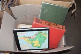 BOX CONTAINING QUANTITY OF VARIOUS HARD BACK REFERENCE BOOKS INCLUDING MODERN POWER GENERATORS,