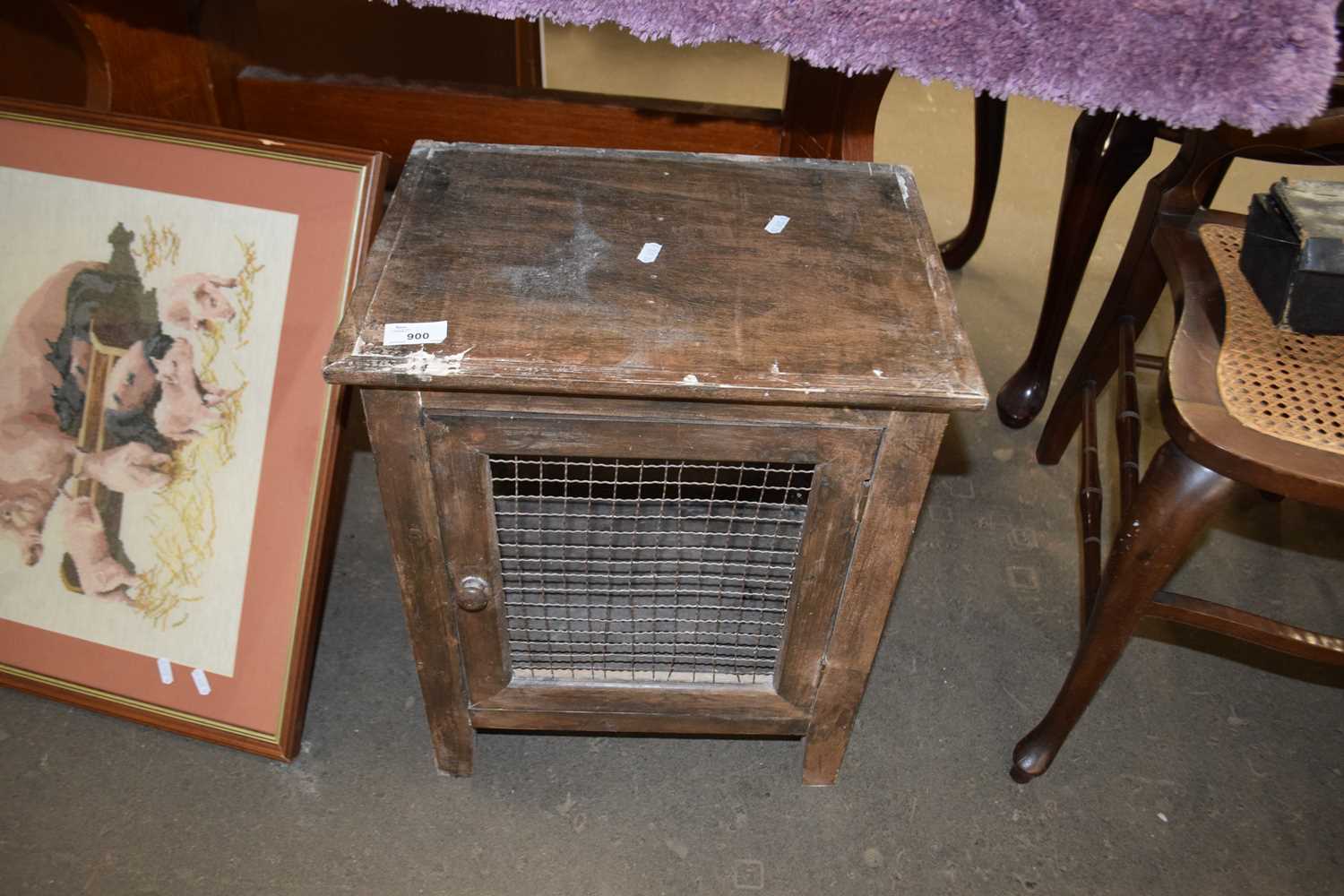 SMALL VINTAGE MEAT SAFE