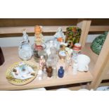 SELECTION OF SMALL CERAMIC ITEMS INCLUDING LOWESTOFT/YARMOUTH CRESTED WARE ETC