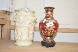 TWO VARIOUS DECORATIVE JARS