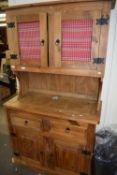 VINTAGE AND LATER PINE DRESSER, WIDTH APPROX 107CM