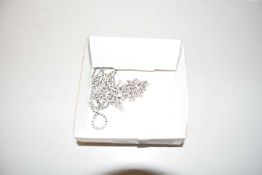 BOX CONTAINING SILVER NECKLACE