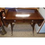 REPRODUCTION MAHOGANY SOFA TABLE