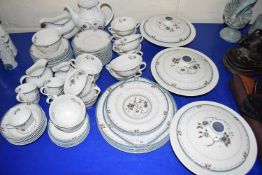 ROYAL DOULTON DINNER SERVICE AND TEA SET IN THE OLD COLONY PATTERN COMPRISING THREE SERVING DISHES