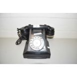 VINTAGE BLACK TELEPHONE